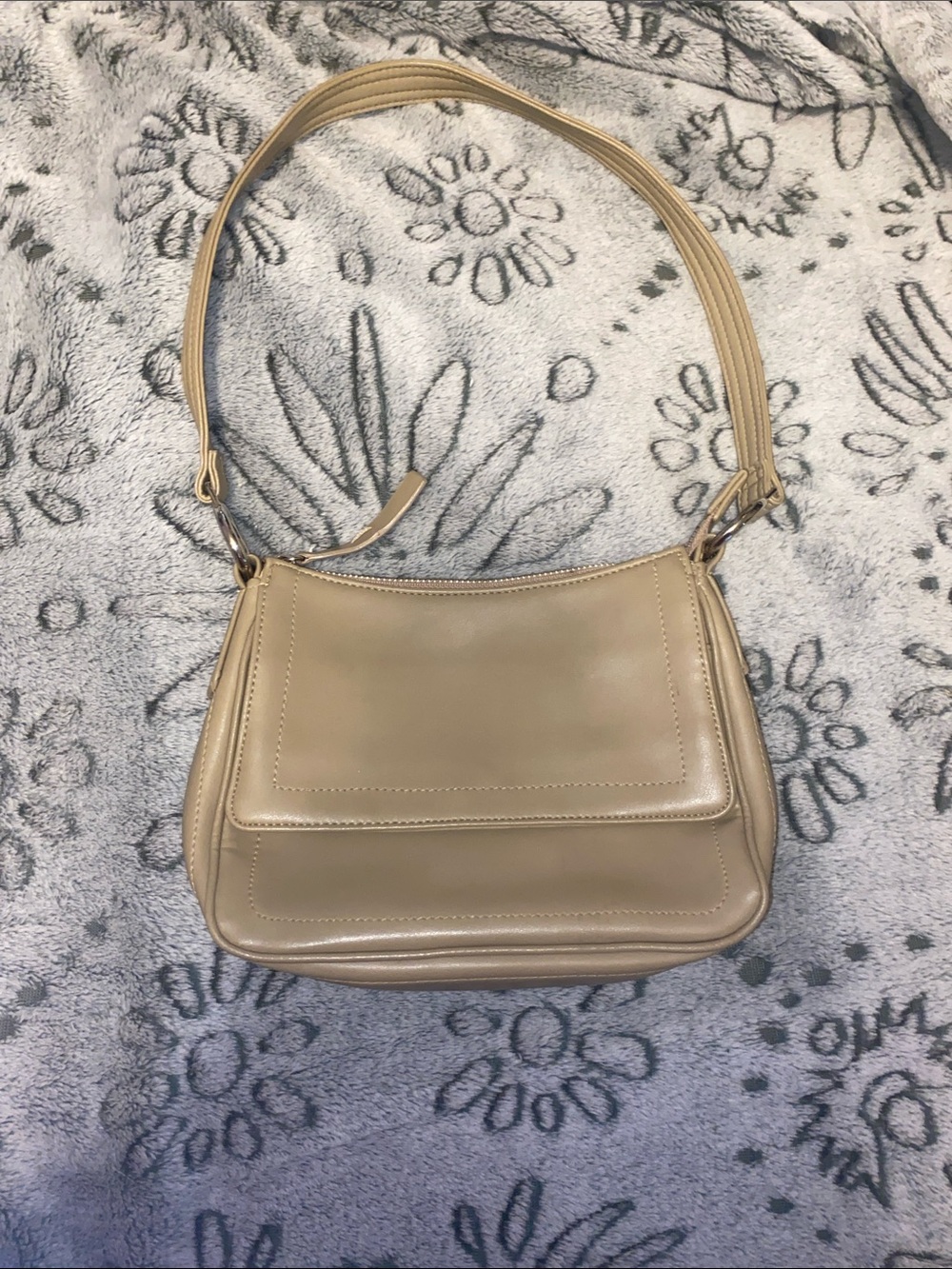 Nine West Taupe Shoulder Bag